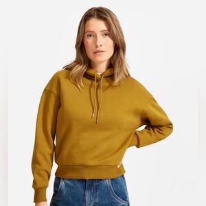 Everlane - ReNew Hoodie - Size M - Mustard